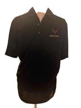 Nike Corvette Z06 Polo Shirt Black